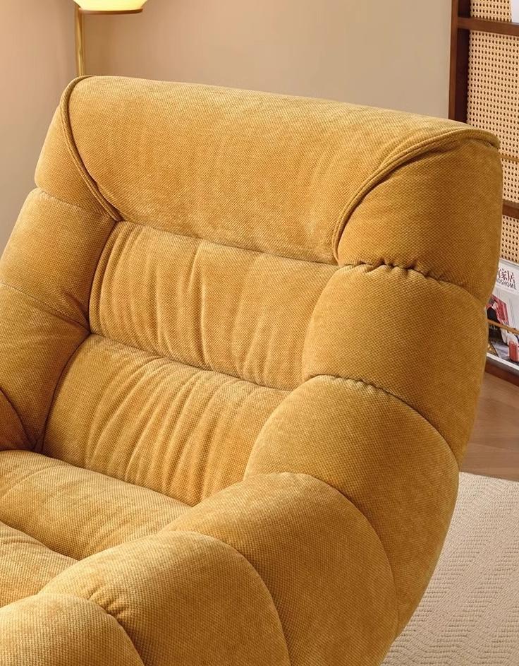 Sofa lười chân xoay vải chenille phong cách Bắc Âu FAD875 14