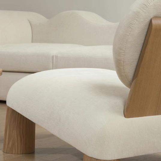 Sofa đơn phong cách Wabi sabi thư giãn sang trọng FAD811 3