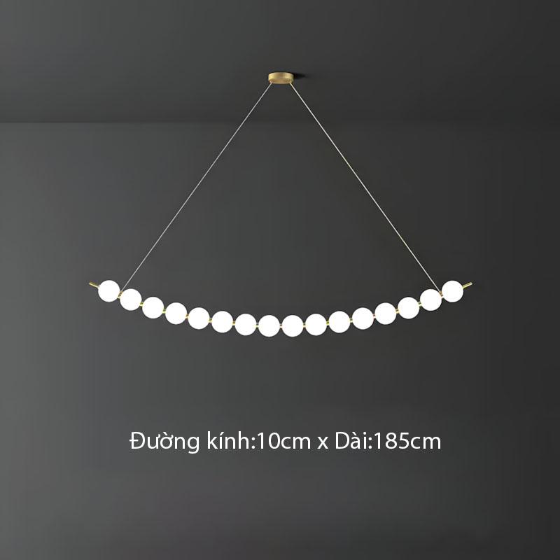 Đèn thả bằng đồng decor phòng ăn hiện đại ZHM568 9