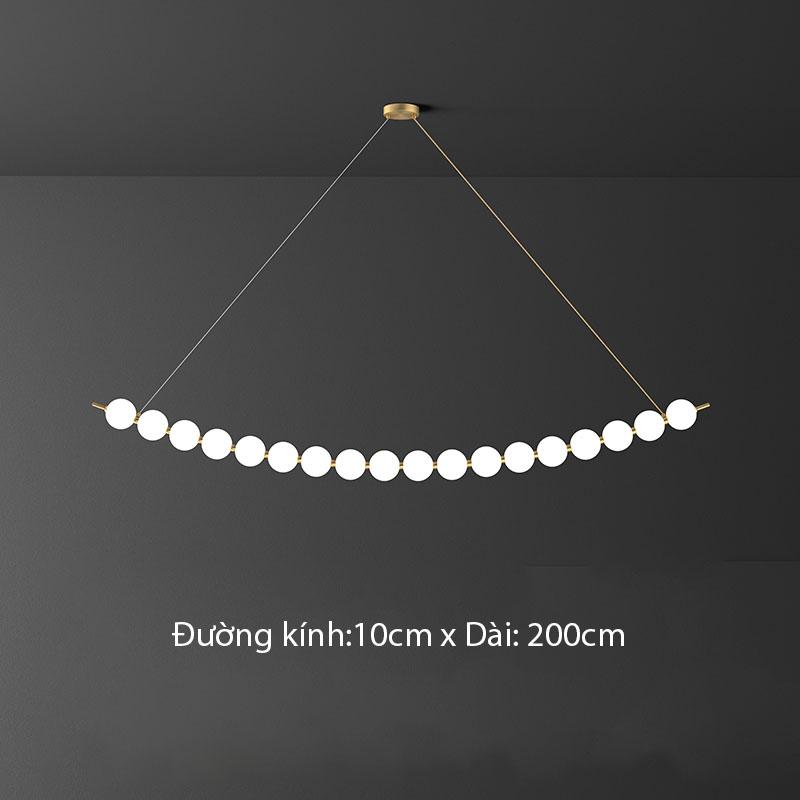 Đèn thả bằng đồng decor phòng ăn hiện đại ZHM568 10
