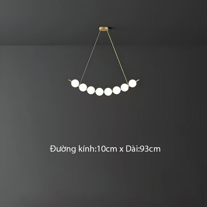 Đèn thả bằng đồng decor phòng ăn hiện đại ZHM568 5