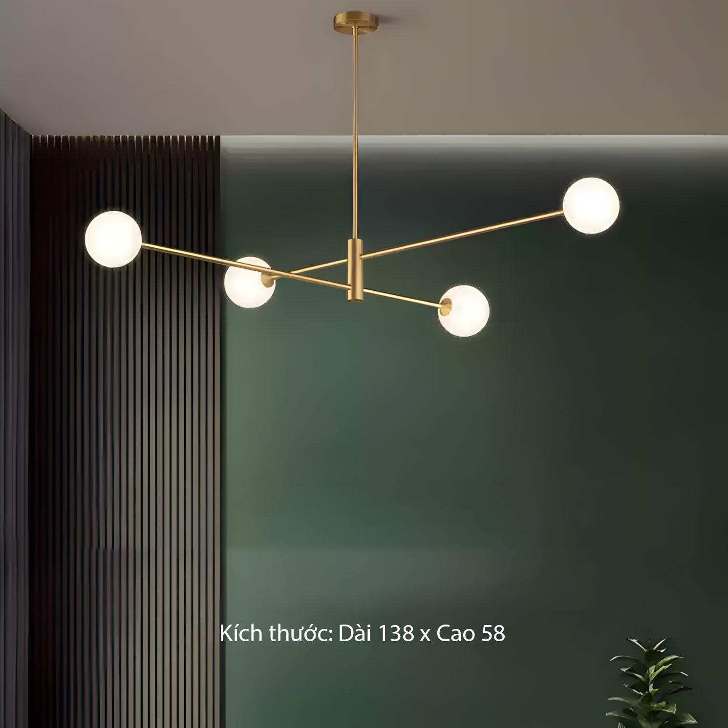 Đèn thả thủy tinh nghệ thuật độc đáo ZHM442 5