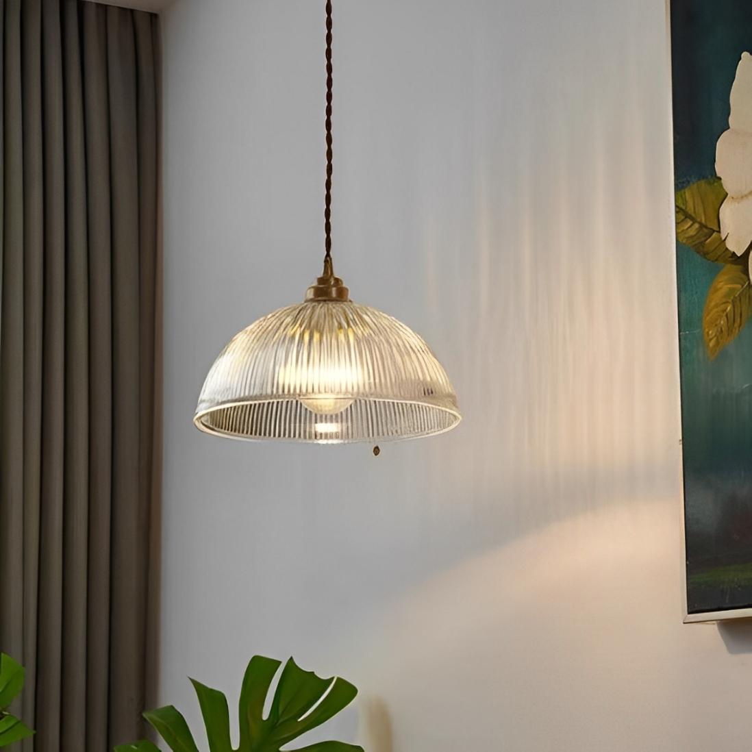 Đèn thả thủy tinh trang trí phòng ăn sang trọng DG080 6
