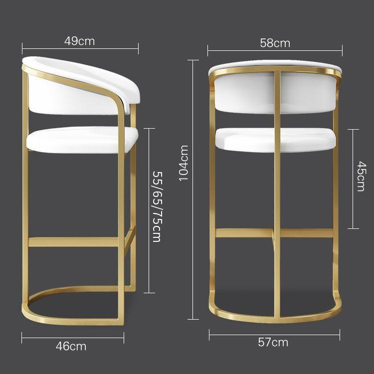 Ghế bar bọc da đơn giản hiện đại FQF6805 9