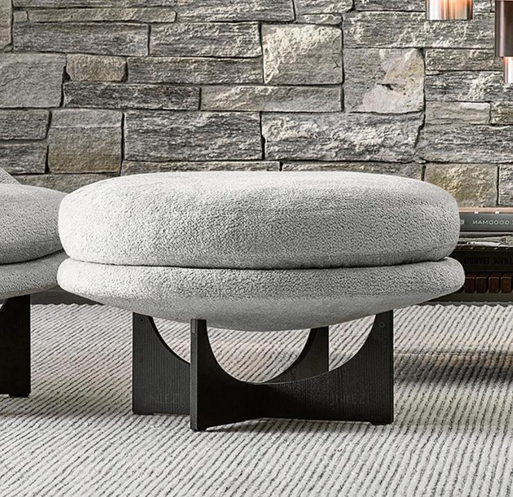 Ghế sofa đơn vải lanh sang trọng kiểu Italia FAD680 16